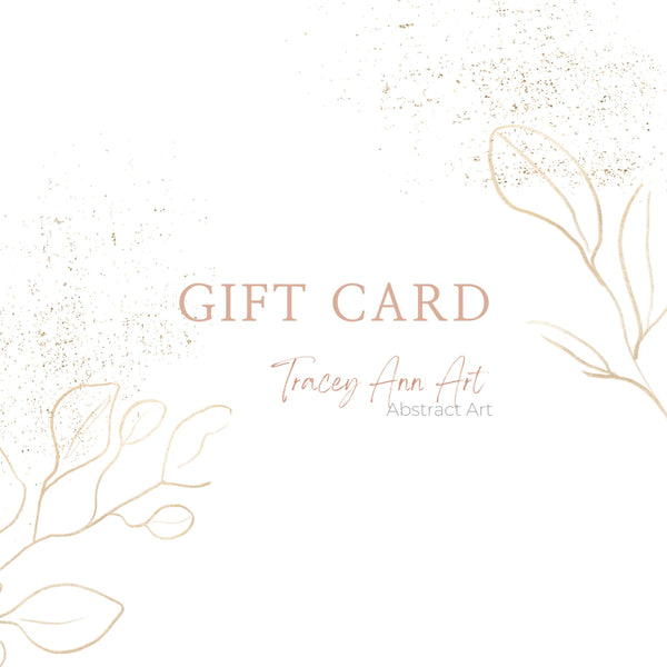 Tracey Ann Art Gift Cards